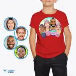Personalized Easter Family Shirt | Custom Photo Tee for Family-Customywear-Family shirts for Kids