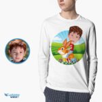 Personalized Easter Bunny Shirt | Custom Photo Tee for Youth-Customywear-Boys
