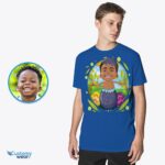 Personalized Hatching Easter Egg Shirt | Custom Photo Tee for Youth-Customywear-Boys