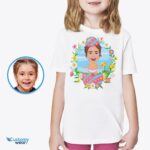 Personalized Hatching Easter Egg Shirt | Custom Youth Tee for Girls-Customywear-Girls