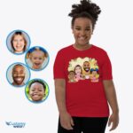 Personalisierte Baby-Familien-Shirts | Benutzerdefinierte Babyparty und Geschlecht offenbaren Tees-Customywear-Erwachsenen-Shirts