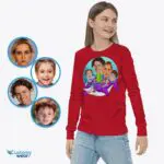 Custom Youth Family Shark Shirt | Baby Shark Siblings Tee-Customywear-Family shirts for Kids