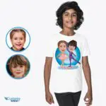 Personalized Youth Ballet Siblings T-Shirt | Custom Dance Tee for Kids-Customywear-Ballet T-shirts