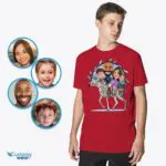 Personalized Zebra Family T-Shirt - Custom Animal Tee for Adventure Lovers-Customywear-Adult shirts