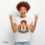 T-shirt personnalisé DJ Space pour femmes - Tee-shirt musical personnalisé-Customywear-Chemises pour adultes
