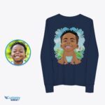 Custom Funny Baby Caricature Shirt for Boys - Personalized Youth Tee-Customywear-Boys
