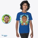 Custom Funny Baby Caricature Shirt for Boys - Personalized Youth Tee-Customywear-Boys