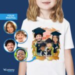 Tricouri personalizate de absolvire pentru familie - Personalizează-ți cămășile de sărbătoare-Haine personalizate-Adulți