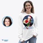 Vlastní triko Grinch Movie pro ženy – tričko ve stylu personalizovaného plakátu-Oblečení na míru-Košile pro dospělé