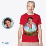 Custom Happy Birthday Man Shirt – personalizovaný zábavný dárek pro něj – oblečení na míru – košile pro dospělé