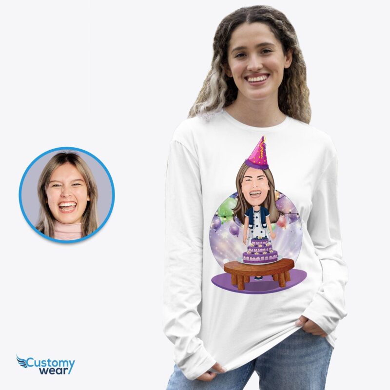 Happy birthday woman shirt CustomyWear adult, adult2, birthday, birthday crew shirt ideas, birthday day gift for wife, birthday gift for au