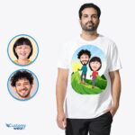 Рубашки для парных походов на заказ - Персонализированные футболки для горных приключений - Одежда на заказ - Рубашки для взрослых