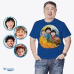 Семейные рубашки для походов на заказ — персонализированная футболка для приключений для рубашек All-Customywear-Adult