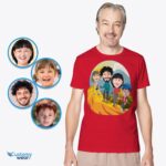 Individuelle Wander-Familien-Shirts – personalisiertes Abenteuer-T-Shirt für alle Customywear-Erwachsenen-Shirts