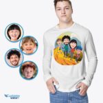 Семейные рубашки для походов на заказ — персонализированная футболка для приключений для рубашек All-Customywear-Adult