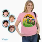 Custom Hiking Family Shirts - Personalized Memorial Adventure Tee-Customywear-Adult shirts