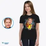 Custom Indian Girl Tee | Transform Your Photo to Personalized T-Shirt-Customywear-Culture | Country