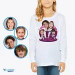 Custom Jiu Jitsu Family Shirt | Transform Your Photos into Personalized Karate Tees-Customywear-Adult shirts