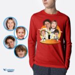 Özel Jiu Jitsu Aile Tişörtü | Kişiye Özel Karate Kid Hediyesi-Özel Giyim-Yetişkin Gömlekleri