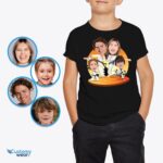 Egendefinert Jiu Jitsu familie T-skjorte | Personlig Karate Kid Gift-Customywear-Voksenskjorter