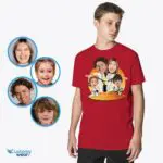 Custom Jiu Jitsu Family T-Shirt | Personalized Karate Kid Gift-Customywear-Adult shirts