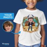 Cămașă personalizată pentru băiat coreean | Tricou personalizat Korea Country Tour pentru iubitorii de călătorii-Haine personalizate-Băieți