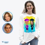 Kaos Wisuda Lesbian Custom | Kaos Kelulusan Hadiah-Pakaian Khusus LGBTQ yang Dipersonalisasi