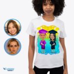 Kaos Wisuda Lesbian Custom | Kaos Kelulusan Hadiah-Pakaian Khusus LGBTQ yang Dipersonalisasi