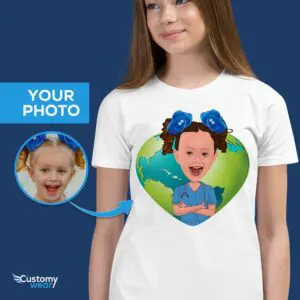맞춤형 간호사 소녀 건강관리 셔츠 | 맞춤형 청소년 티셔츠 Axtra - 모든 벡터 셔츠 - 남성용 www.customywear.com