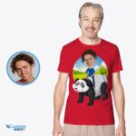 Pánská jezdecká košile na zakázku | Personalizované zvířecí tričko-Customywear-košile pro dospělé