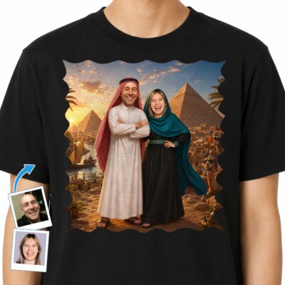 Personalized Arabic Couple T-Shirt – Transform Your Photo into Custom Arab Apparel Customywear www.customywear.com Personalized Arabic Couple T-Shirt – Transform Your Photo into Custom Arab Apparel T-shirts for Couple www.customywear.com