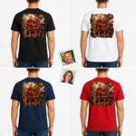 Personalized Firefighter Couples Shirt – Custom Portrait Tee for Heroes Customywear www.customywear.com 8 Personalized Firefighter Couples Shirt – Custom Portrait Tee for Heroes T-shirts for Couple www.customywear.com 8