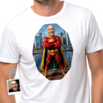 Personalized Male Superhero Custom Shirt | Create Your Own Hero Tee T-shirts For Men www.customywear.com 2