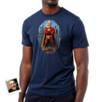 Personalized Male Superhero Custom Shirt | Create Your Own Hero Tee T-shirts For Men www.customywear.com 5