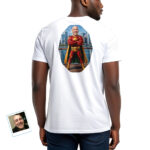Personalized Male Superhero Custom Shirt | Create Your Own Hero Tee T-shirts For Men www.customywear.com 7