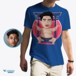 パーソナライズされた相撲 T シャツ |カスタム日本のレスラー T シャツ-Customywear-大人用シャツ