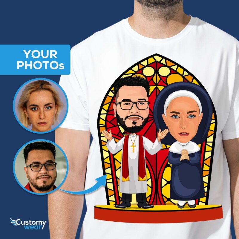 Priest and Nun shirts CustomyWear adult2, Catholic_gifts, catholic_shirt, christian_gifts, Christian_shirts, christian_tees, christmas