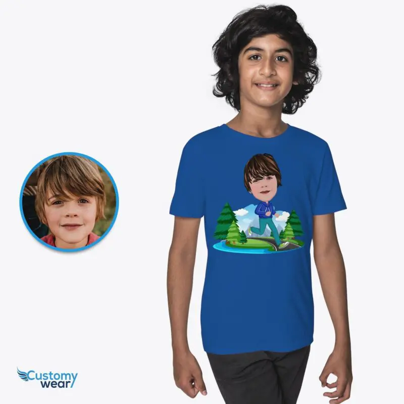 Fuel Your Young Champion's Passion with our Runner Boy Shirt-Customywear-Boys