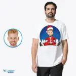 Embrace the Festive Spirit with Our Custom Santa Claus Man Sitting Shirt!-Customywear-Adult shirts