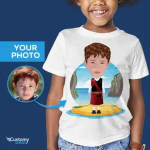 Abbraccia la tradizione scozzese con la nostra camicia da ragazzo scozzese personalizzata www.customywear.com