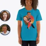 Spice Up Your Style with Our Personalized Sensual Salsa Couple Dance T-Shirt!-Customywear-Adult shirts