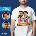 Sun-Kissed Love - Custom Summer Shirt for Gay Couples!-Customywear-LGBTQ