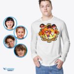 Satukan Keluarga Super Anda dengan Kaos Pahlawan Super Kustom - Kaos Reuni Keluarga yang Dipersonalisasi-Pakaian Khusus-Kemeja Dewasa