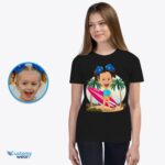 Tee-shirt personnalisé Surfer Girl Youth-Customywear-Girls