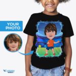 Chlapecká košile pro tenisty na zakázku – dětské sportovní triko na míru – oblečení na míru – chlapci