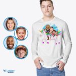 Personalized Unicorn Family Shirts - Whimsical Custom Tee Set-Customywear-Adult shirts