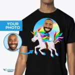 Personalized Unicorn Rider Shirt - Embrace the Magic!-Customywear-Adult shirts