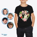 Gepersonaliseerde bruiloft familie T-shirts-Customywear-volwassenen shirts