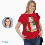 Donna personalizzata con maglietta da surf | Camicie personalizzate Surf Lover Tee-Customywear-Adulto