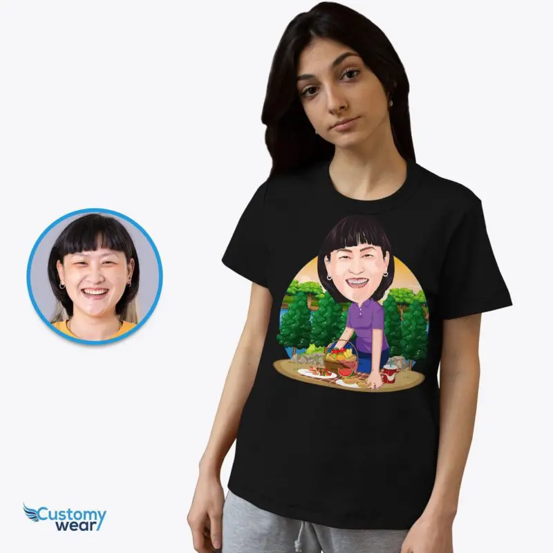 Personalized Women's Solo Picnic Shirt | Custom Outdoor Adventure Tee-Customywear-Adult shirts